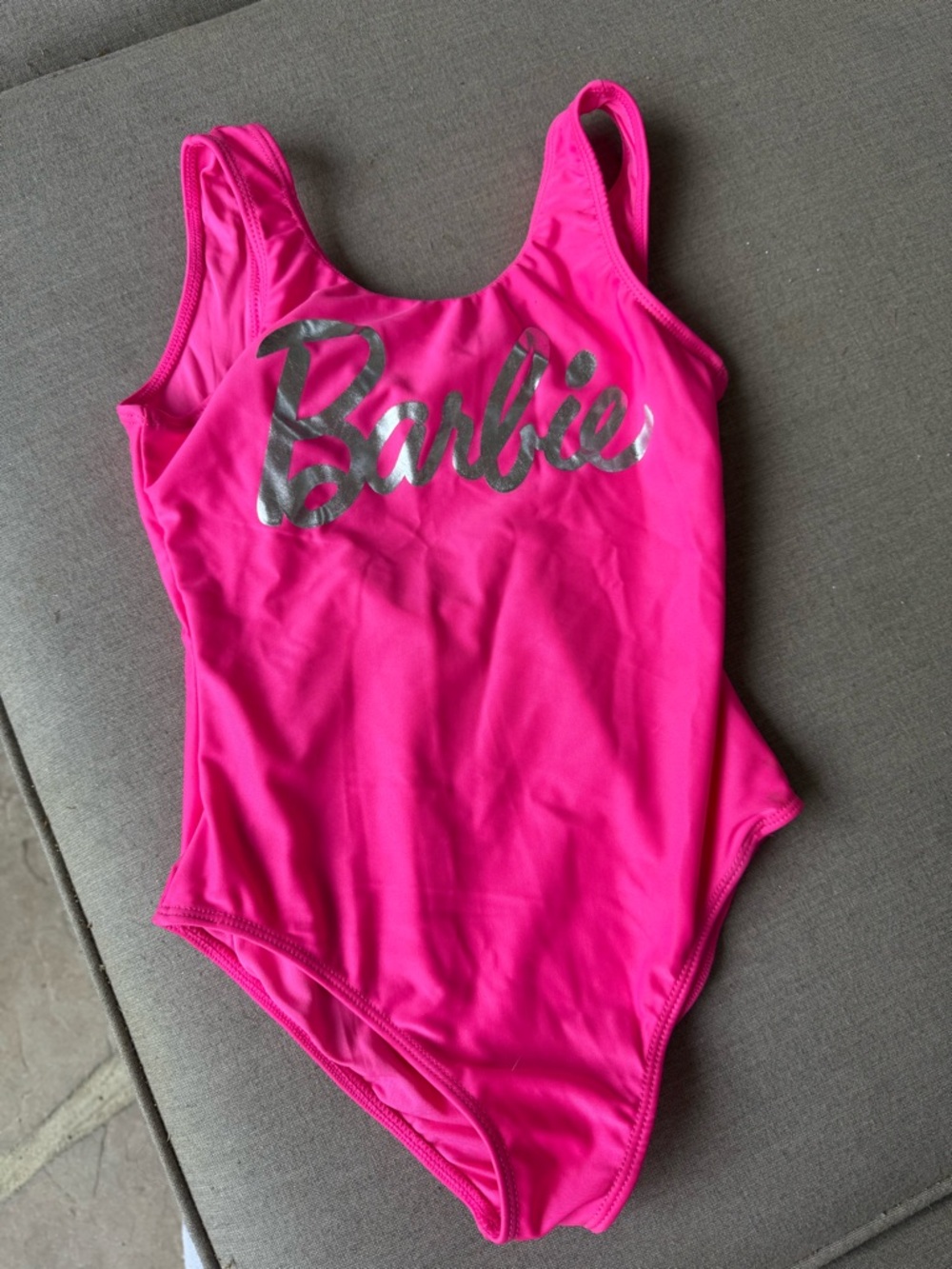 Barbie, Hot Pink, One-Piece Swimsuit, Size 6/6X